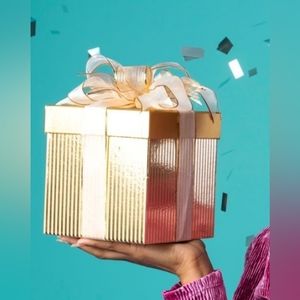 Mystery Box filled with surprise gifts just for you.